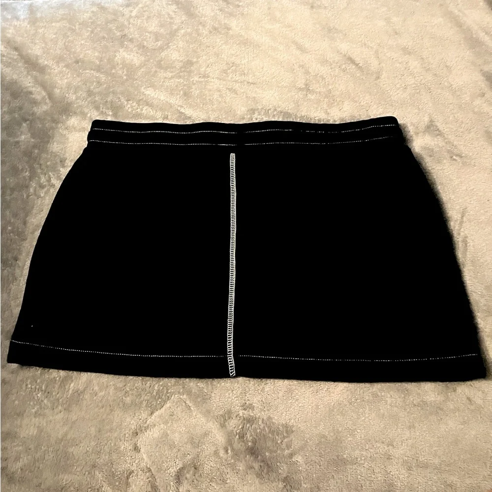 Black playboy skirt by pacsun (size M) - Picture 3 of 3